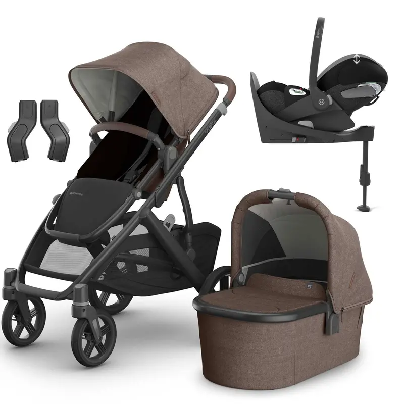 Uppababy Vista V3 Cybex Travel System In Owen 3