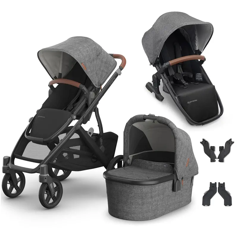 Uppababy Vista V3 Duo Pram In Greyson 1