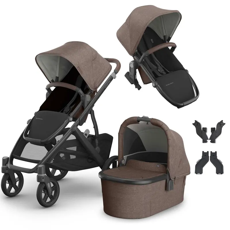 Uppababy Vista V3 Duo Pram In Owen 1