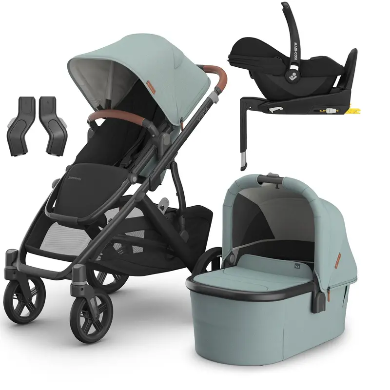 Uppababy Vista V3 Maxi-Cosi Travel System In Dillan 1