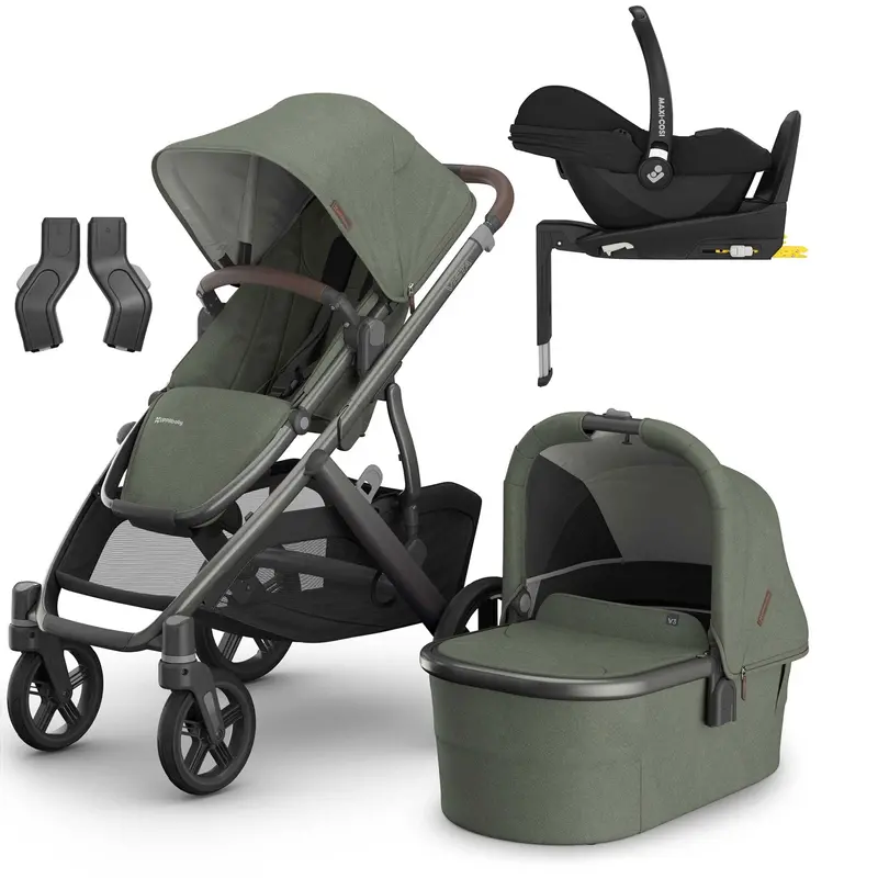Uppababy Vista V3 Maxi-Cosi Travel System In Evelyn 1
