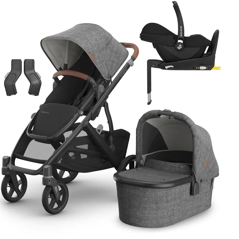 Uppababy Vista V3 Maxi-Cosi Travel System In Greyson 1