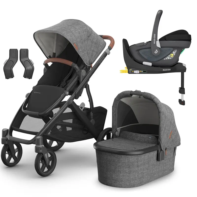 Uppababy Vista V3 Maxi-Cosi Travel System In Greyson 2