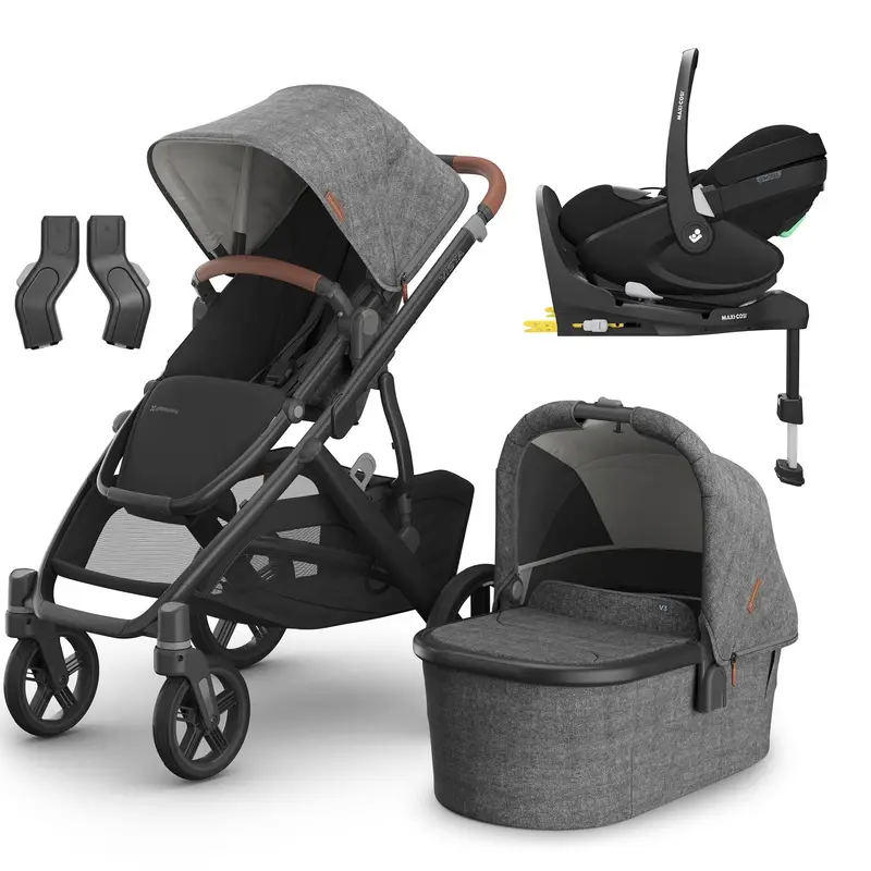 Uppababy Vista V3 Maxi-Cosi Travel System In Greyson 3