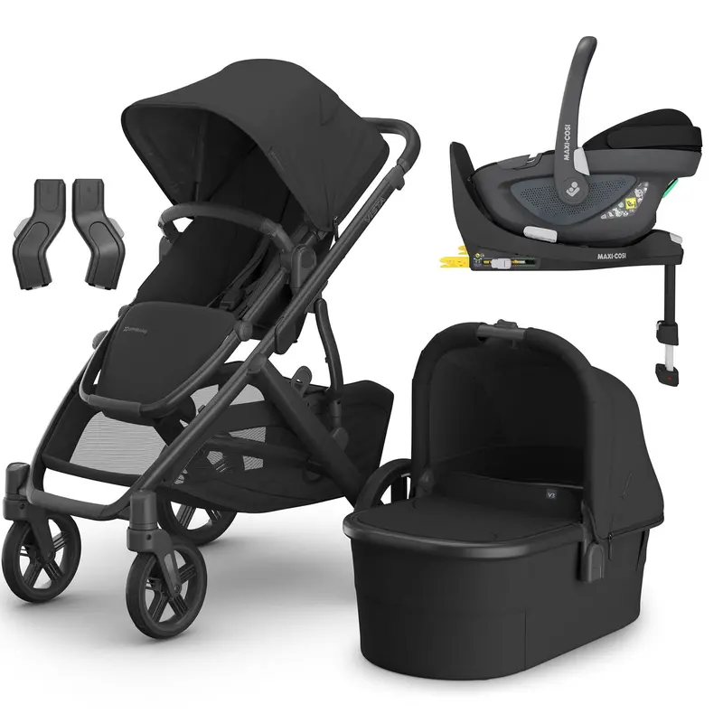 Uppababy Vista V3 Maxi-Cosi Travel System In Jake 2