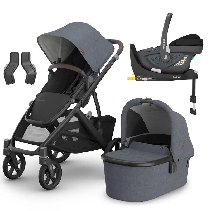 Uppababy Vista V3 Maxi-Cosi Travel System In Julian 2
