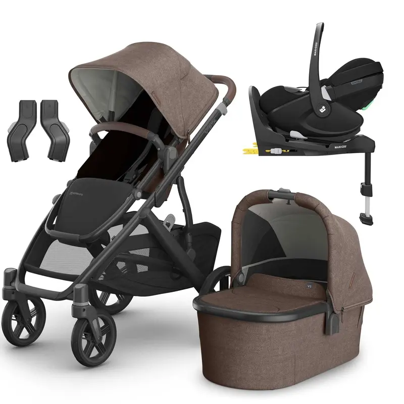 Uppababy Vista V3 Maxi-Cosi Travel System In Owen 3