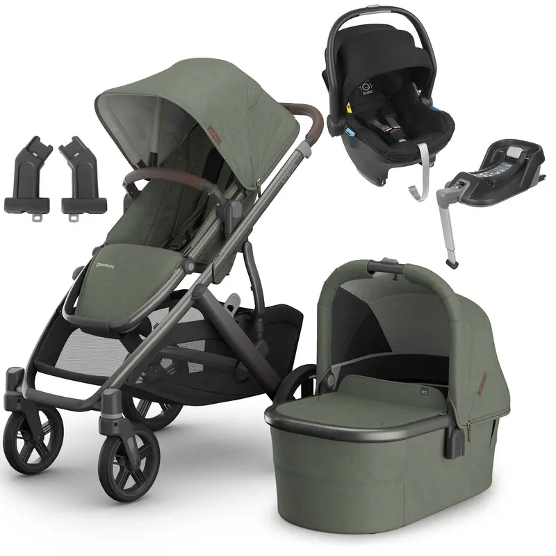 Uppababy Vista V3 Mesa & Base Travel System In Evelyn 1