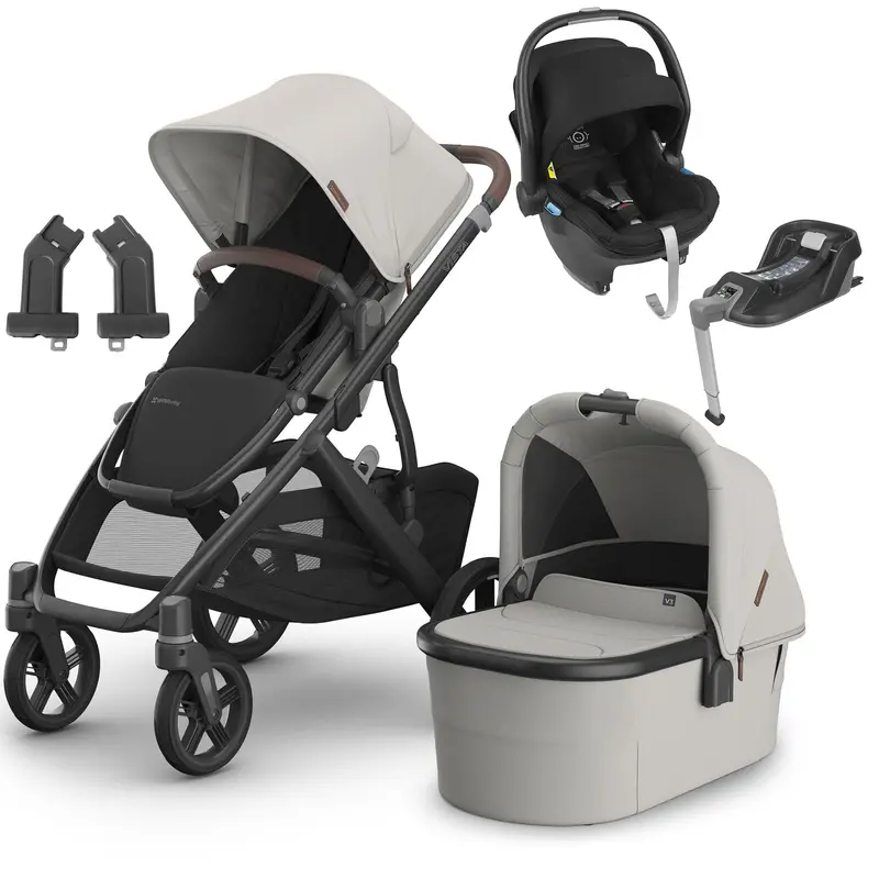Uppababy Vista V3 Mesa & Base Travel System In Savannah 1