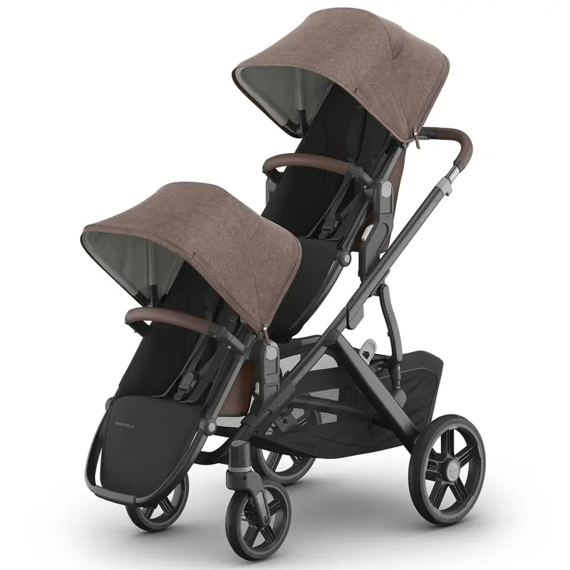 Uppababy Vista V3 Twin Pram In Owen 2