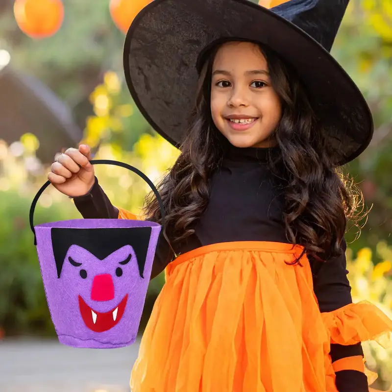 Vampiro, Cubeta De Fieltro Para Dulces 1