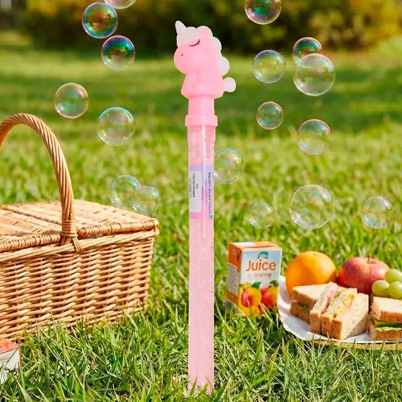 Vara De Burbujas, Unicornio, Color Rosa 2