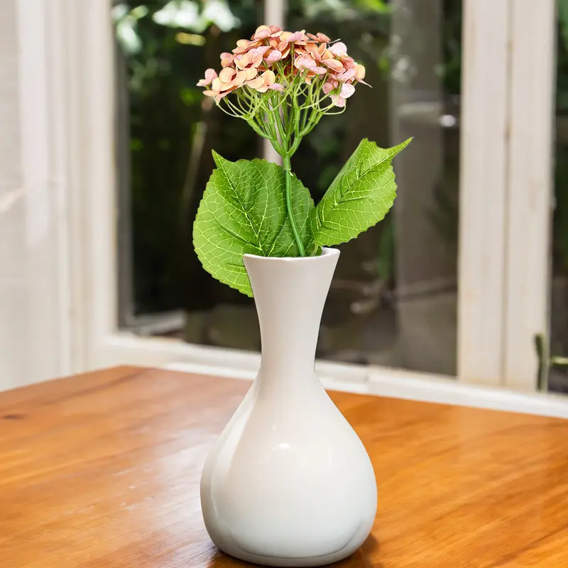 Vara De Flor Artificial Decorativa, Color Durazno, 37 Cm 1