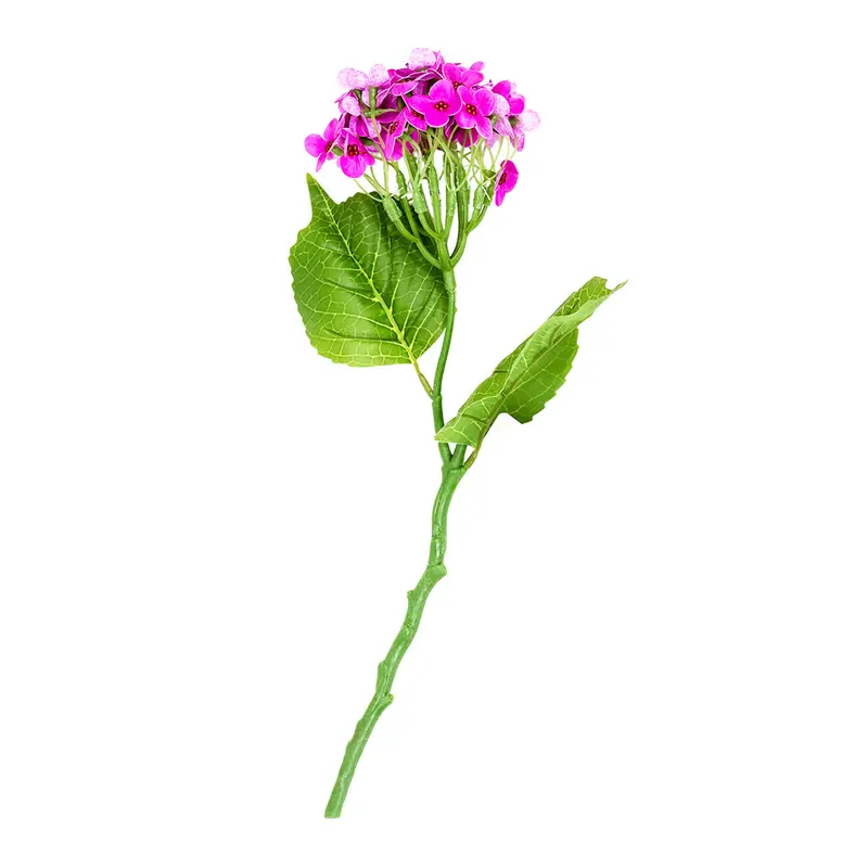 Vara De Flor Artificial Decorativa, Color Fucsia, 37 Cm 2