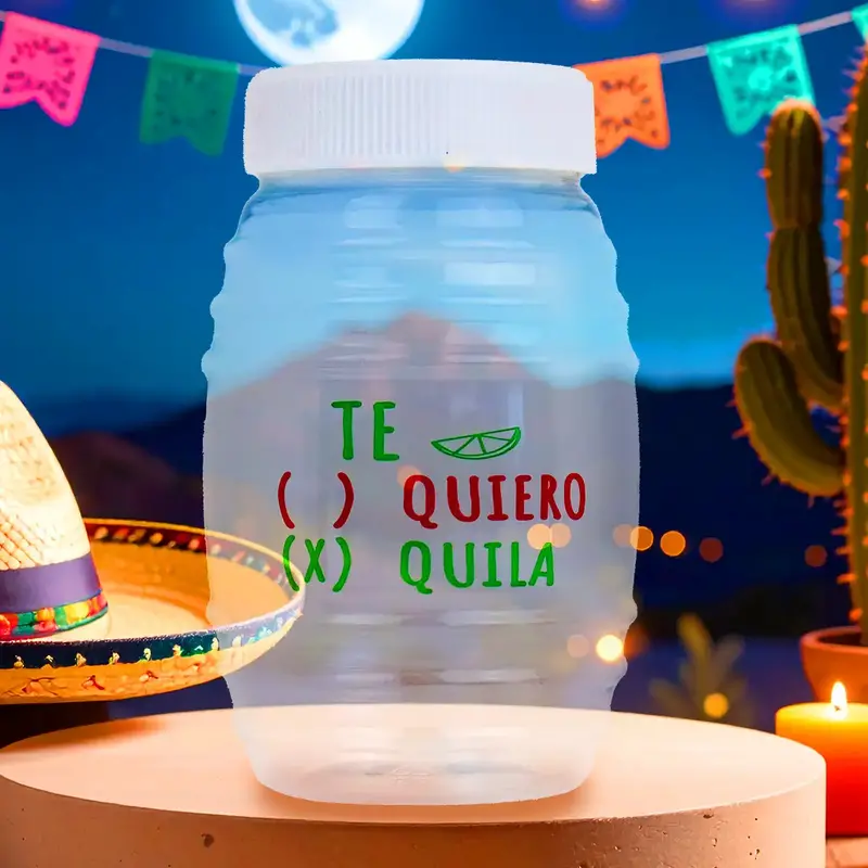 Vaso Barrilito Con Tapa Color Blanco 1