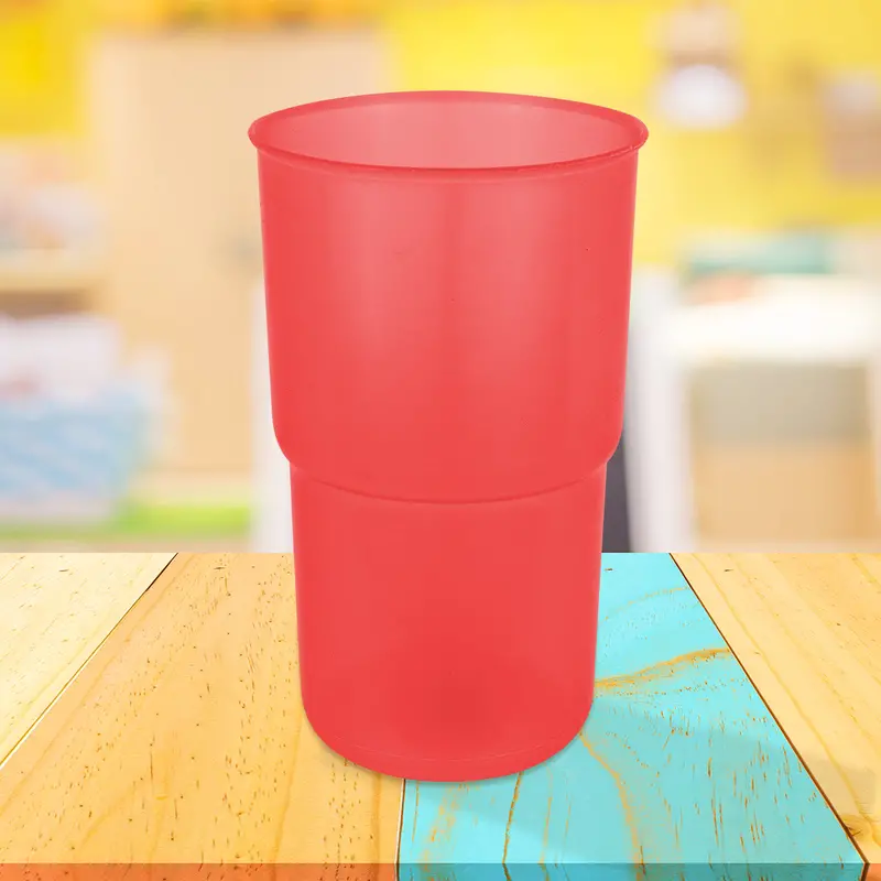 Vaso De Plástico, Color Rojo, 1000Ml 1