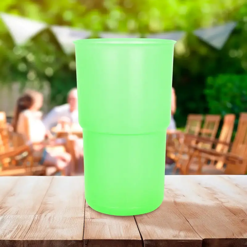 Vaso De Plástico, Color Verde, Inkanto 1