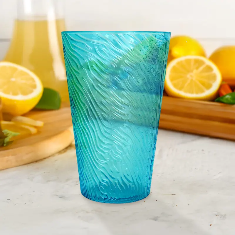 Vaso De Plástico Inkanto Color Turquesa 1