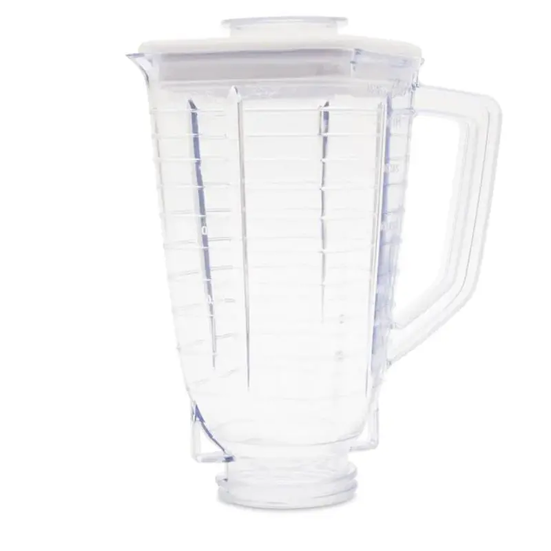 Vaso De Plastico Oster Mod. 004890-011-805 1.25 L Graduado Con Tapa** 1