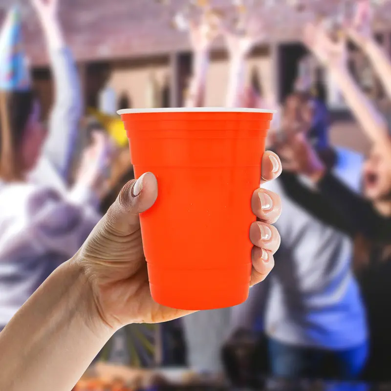 Vaso De Plástico Para Fiesta, 490Ml 2