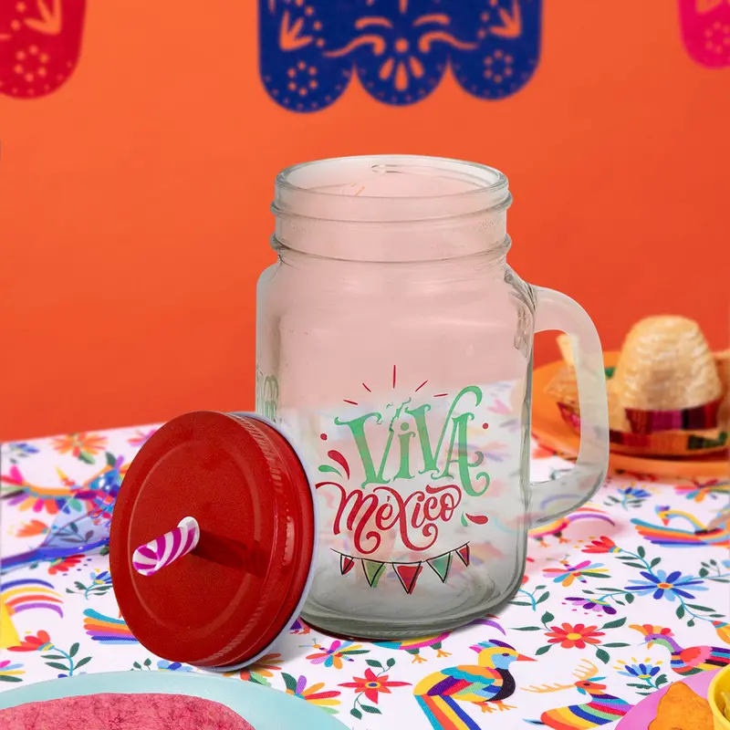 Vaso De Vidrio Con Tapa 1