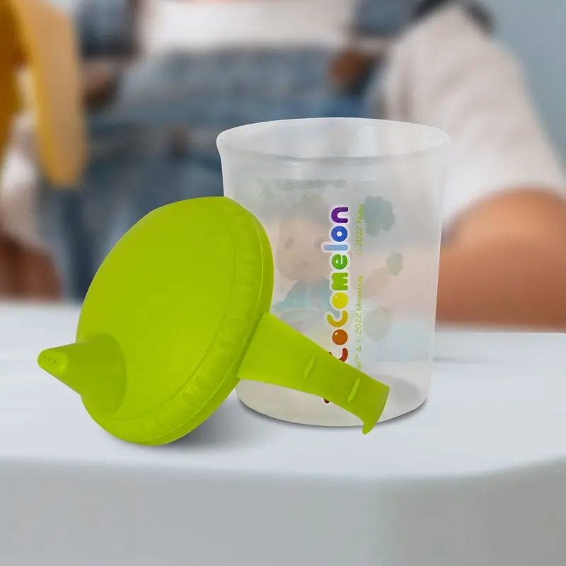 Vaso Entrenador Con Boquilla De Cocomelon Color Verde 240Ml 2