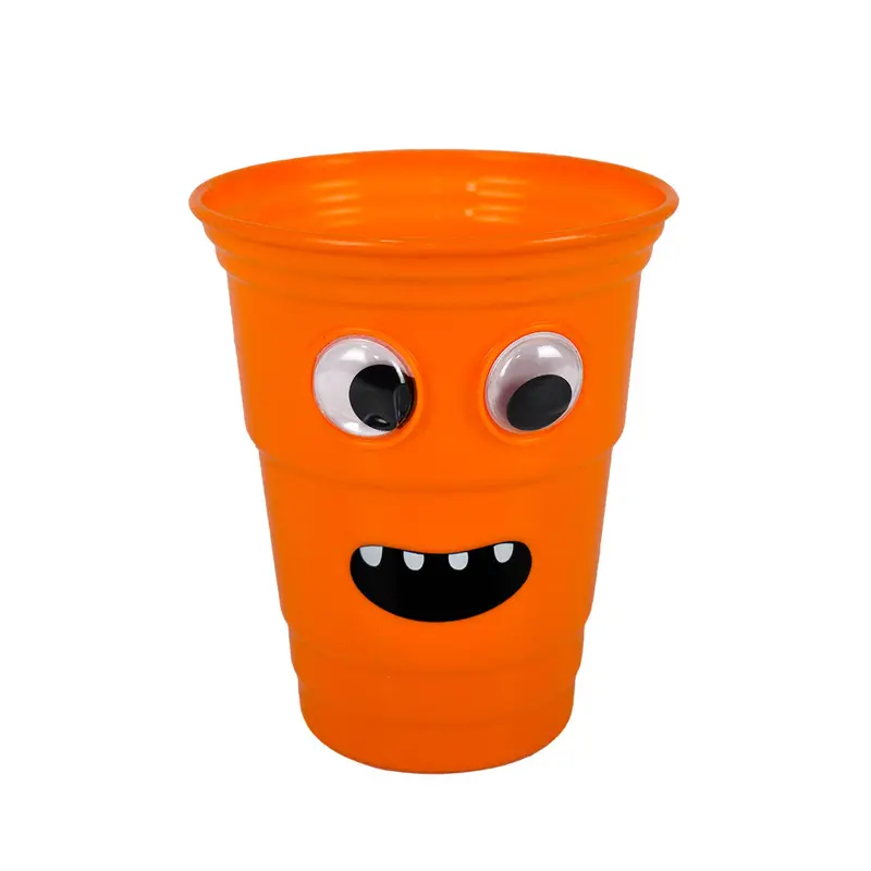 Vaso Naranja Para Fiesta 1