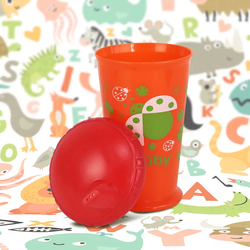 Vaso Nuby Termocromático Para Bebés Color Naranja 1