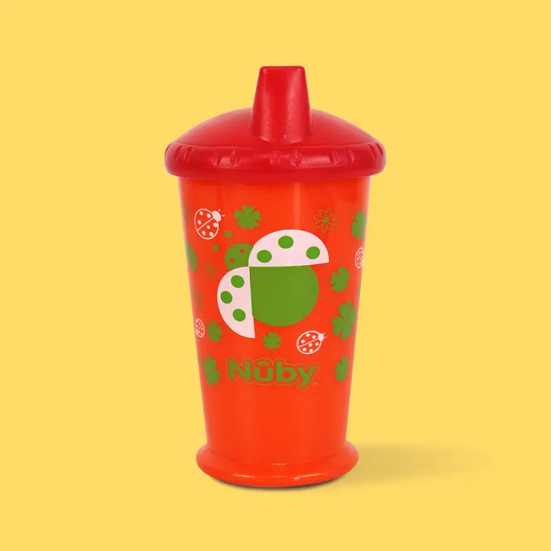 Vaso Nuby Termocromático Para Bebés Color Naranja 2