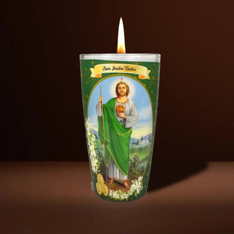 Vaso Religioso Con Figura De San Judas Tadeo 1