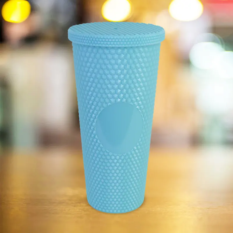 Vaso Texturizado Color Azul, 650Ml 2