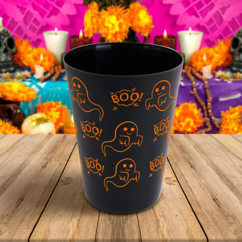Vasos Con Diseño De Fantasmas 4 Piezas 1