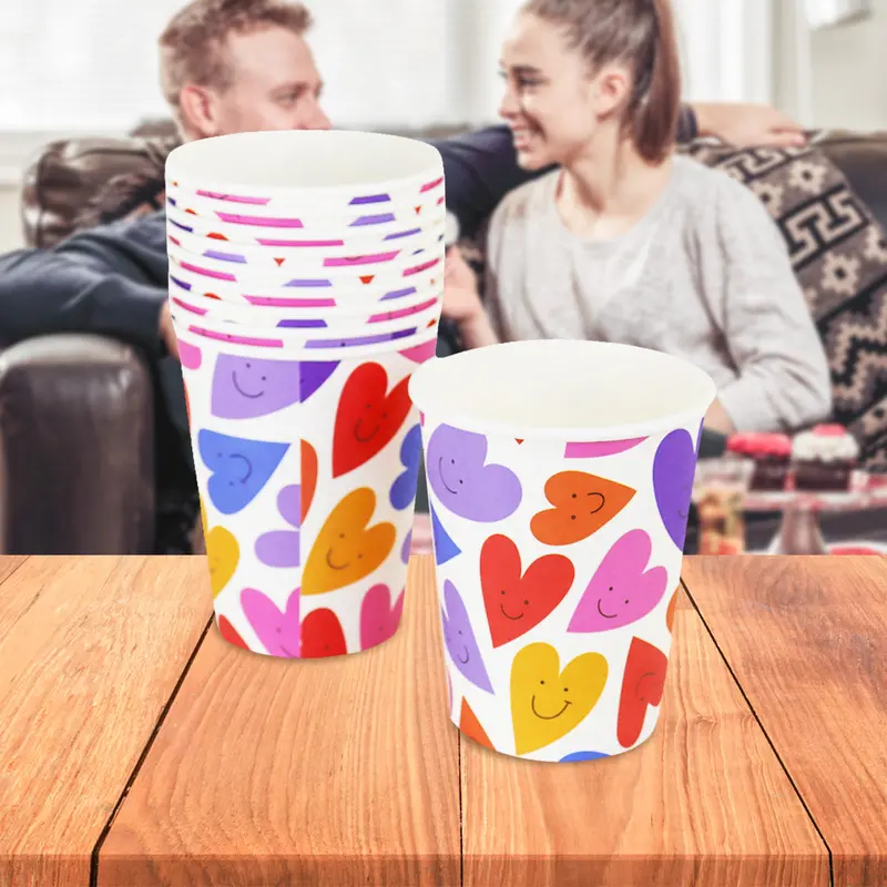 Vasos De Papel, Corazones 1