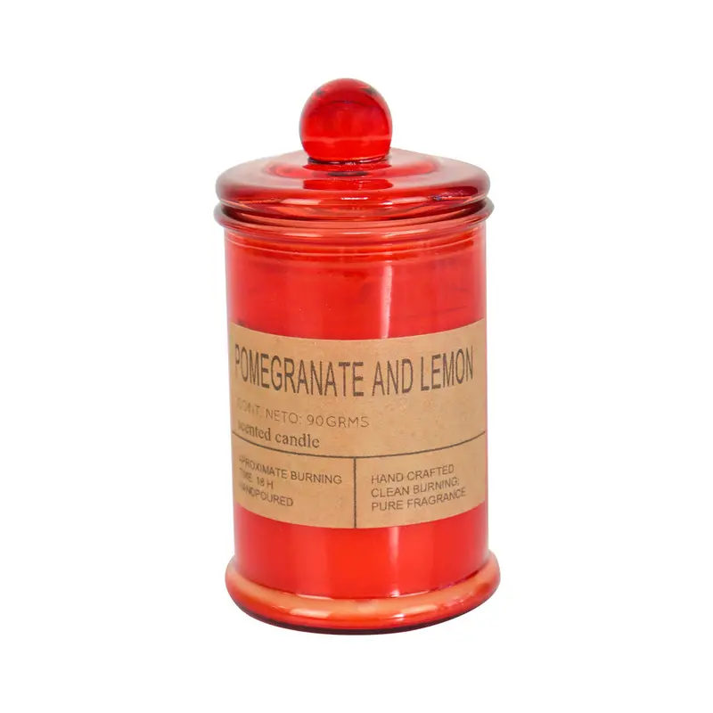 Vela Aromática De Granada Y Limón, 90 G 2