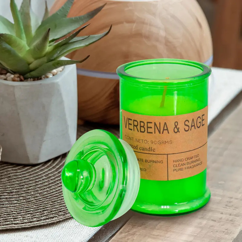 Vela Aromática De Verbena Y Salvia, 90 G 1