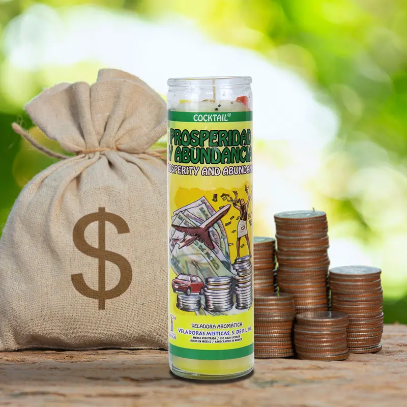 Vela Aromática Para Prosperidad Y Abundancia 1