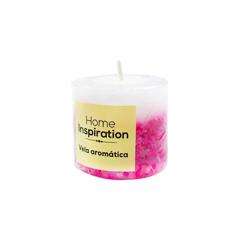 Vela Aromã¡Tica Piedras Rosa 1