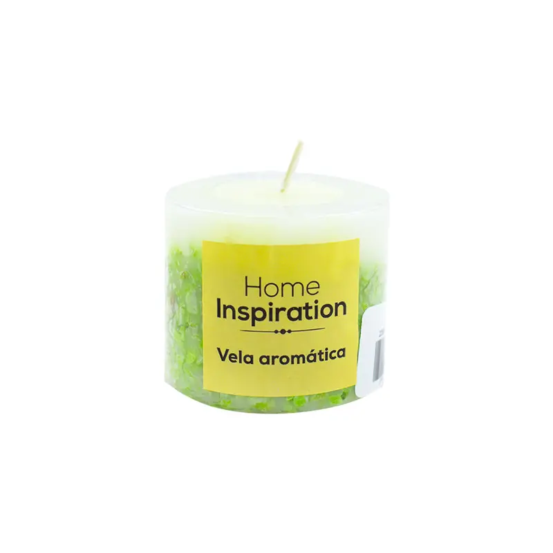 Vela Aromática Piedras Verde 1