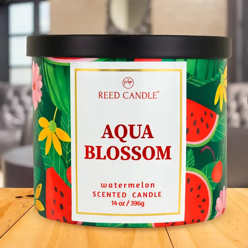 Vela Aromática, Reed Candle, Aqua Blossom, 396 G 2