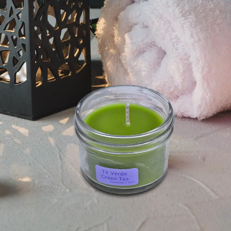 Vela Aromática Y Decorativa Té Verde 85 G 1
