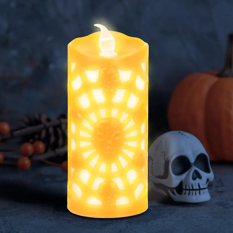 Vela Led, Color Amarillo 1