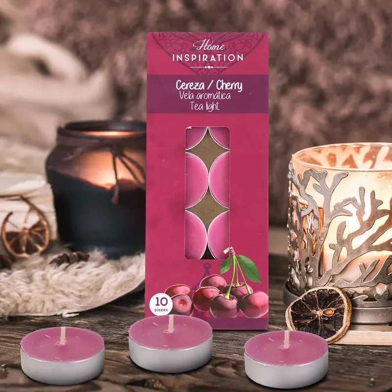 Vela Tea Light Cereza 1