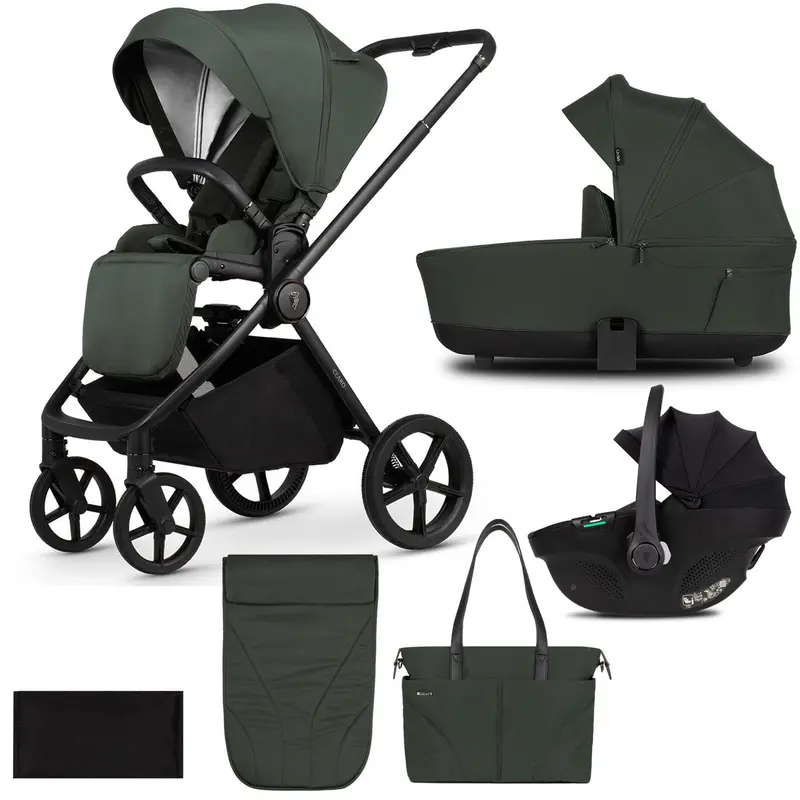 Venicci Claro 3 In 1 Travel System In Forest 1