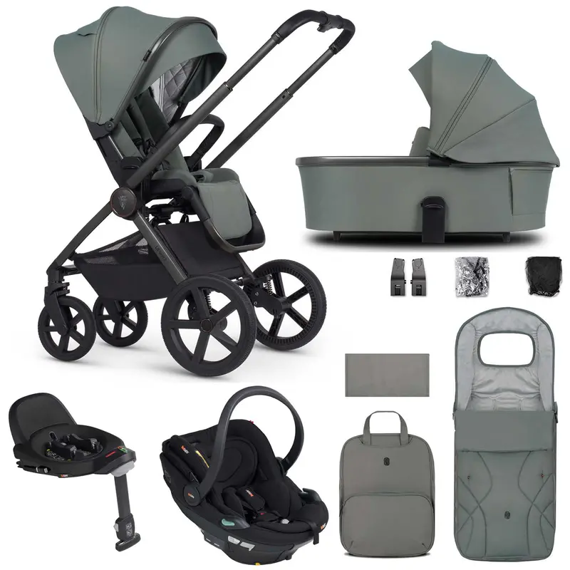 Venicci Tinum Upline 2 3In1 Besafe Travel System In Aloe 1