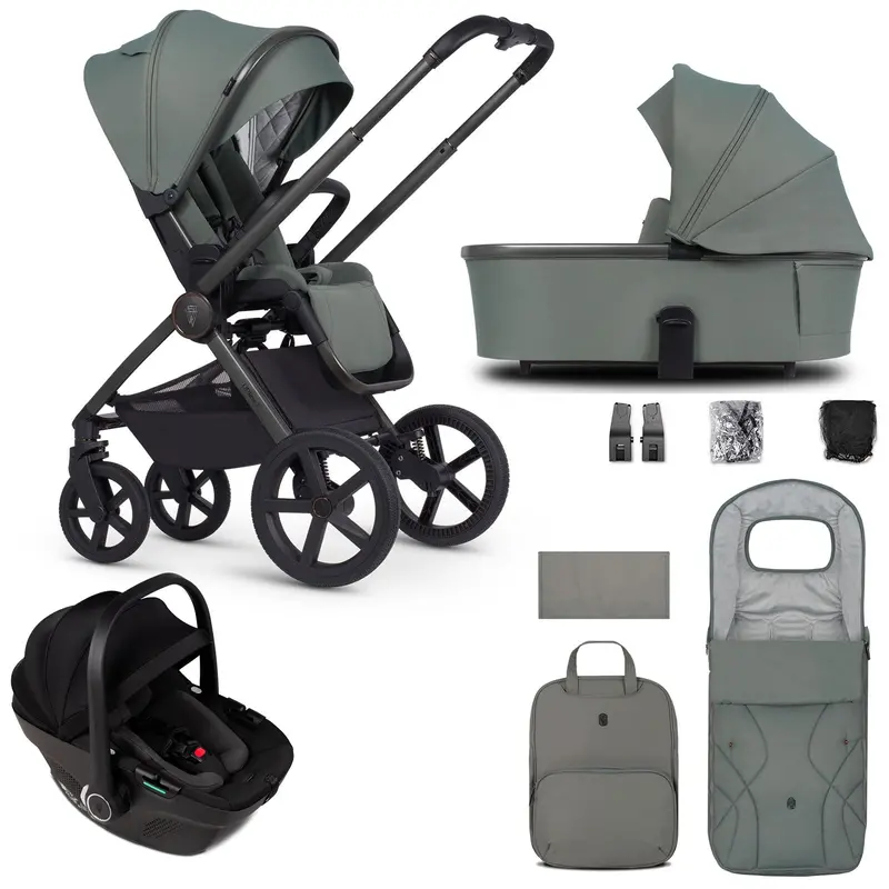 Venicci Tinum Upline 2 3In1 Travel System In Aloe 1