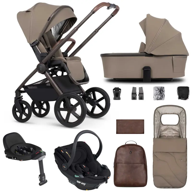 Venicci Tinum Upline 2 Se 3In1 Besafe Travel System In Powder 1