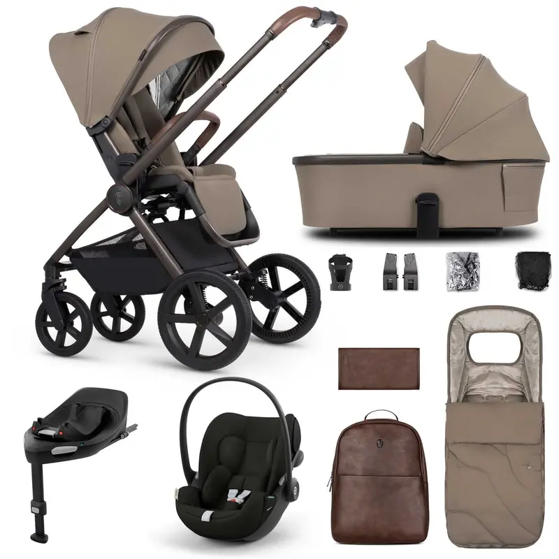 Venicci Tinum Upline 2 Se 3In1 Cybex Travel System In Powder 2