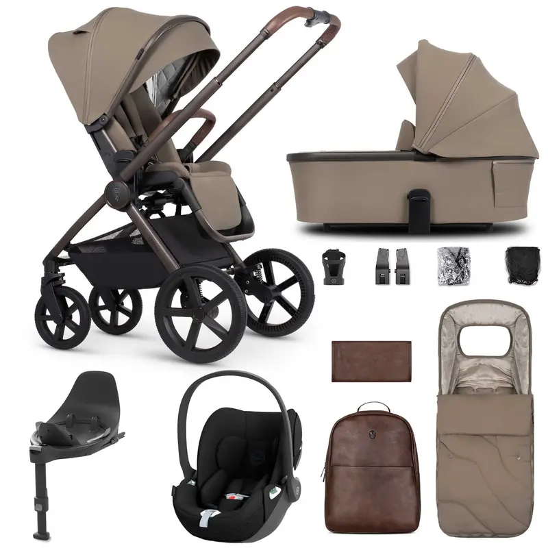 Venicci Tinum Upline 2 Se 3In1 Cybex Travel System In Powder 3