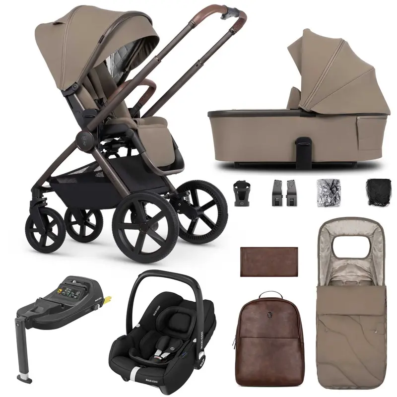 Venicci Tinum Upline 2 Se 3In1 Maxi-Cosi Travel System In Powder 1