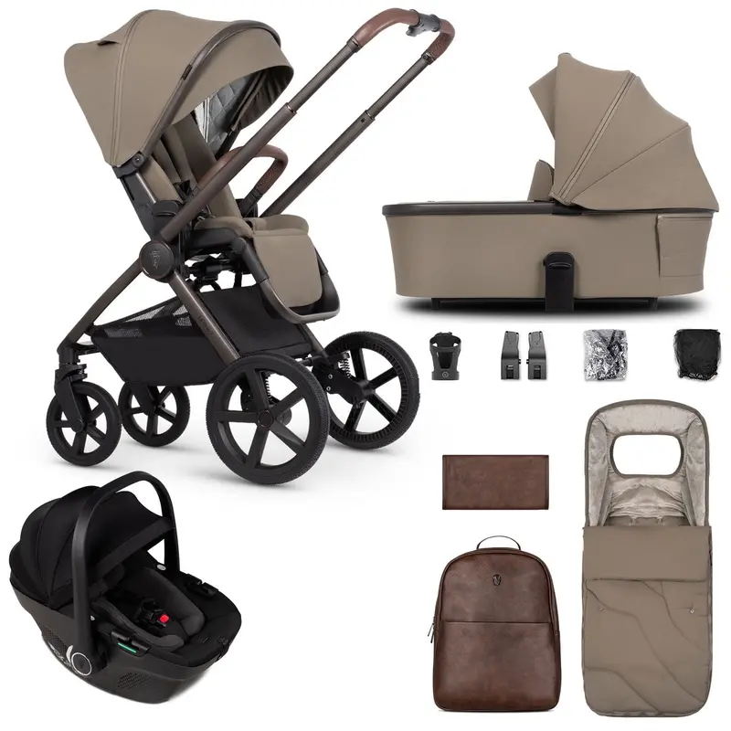 Venicci Tinum Upline 2 Se 3In1 Travel System In Powder 1